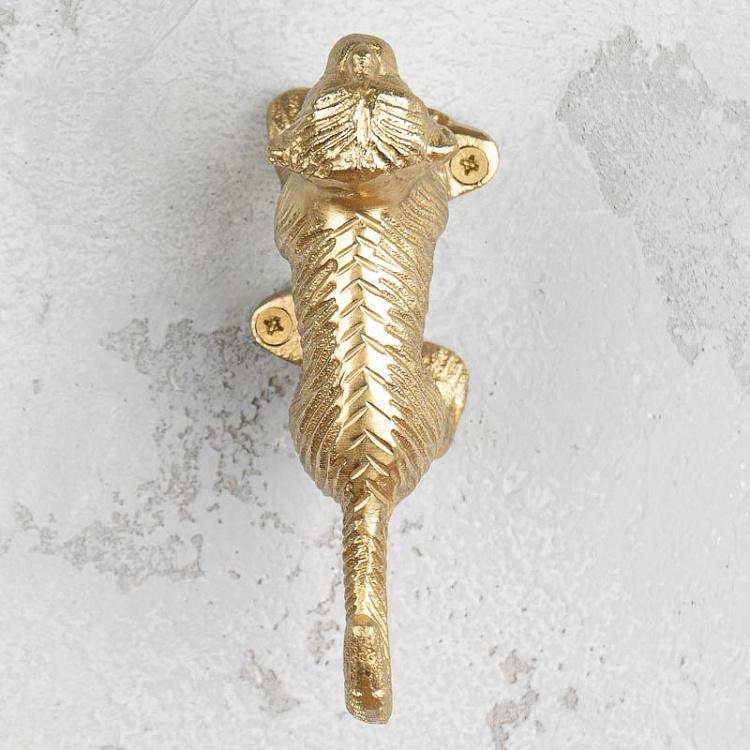 Крючок золотая Обезьяна Coat Rack Monkey Gold