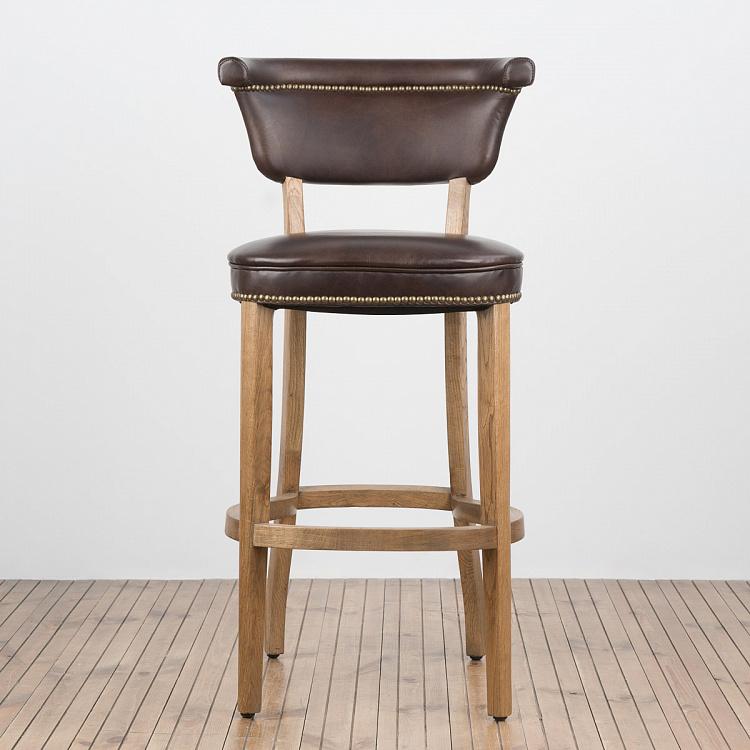 Высокий барный стул Анджелес Angeles Barstool High, Weathered Oak