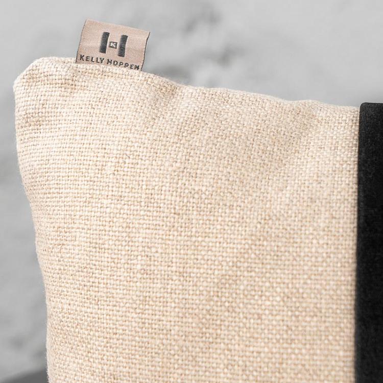 Декоративная льняная подушка 70 70 Cushion