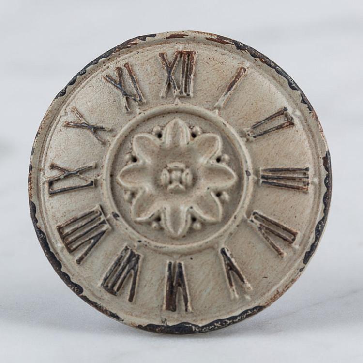 Мебельная ручка-кнопка Старинные часы Vintage Clock Knob
