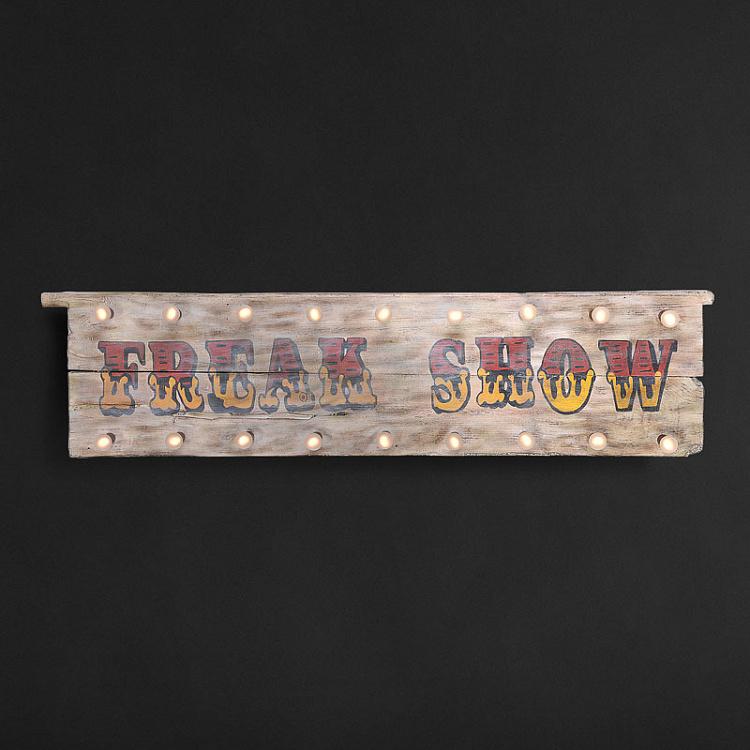 Арт-объект Фрик-шоу Freak Show Sconce