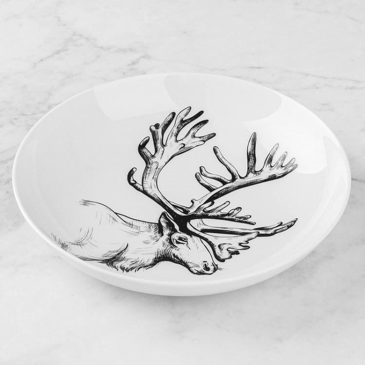 Глубокая тарелка Олень Deer Deep Plate