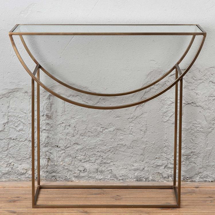 Консольный стол Луна Glass Console Table Luna