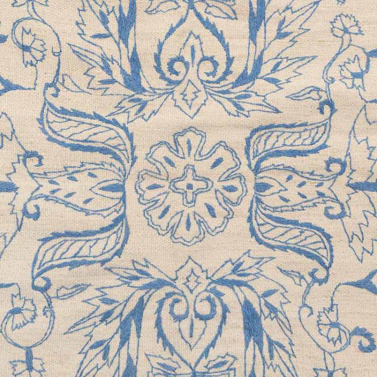 Безворсовый ковёр Килим Аддис Абеба синий Kilim Addis Ababa Blue