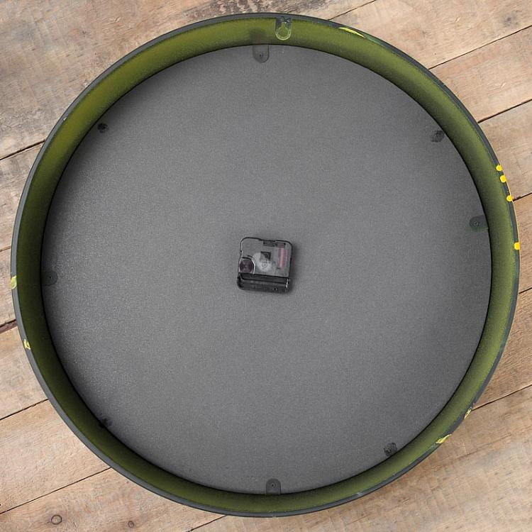 Настенные Жёлтые часы Yellow Clock English Electric