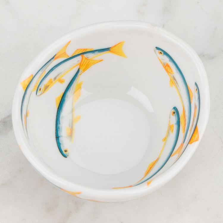 Пиала Средиземноморская диета Анчоусы Dieta Mediterranea Acciughe Ciotolina Bowl