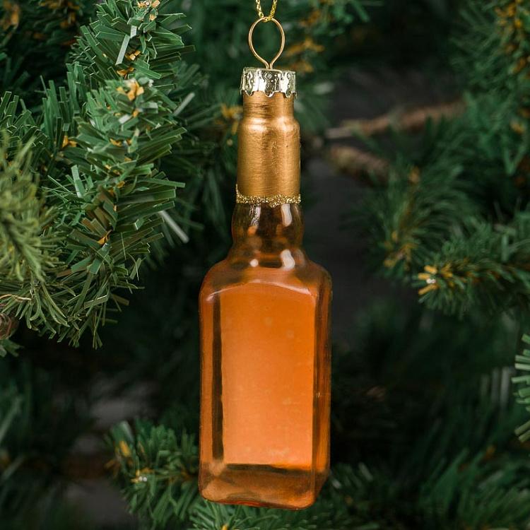 Ёлочная игрушка Текила Glass Hanger Tequilla Bottle 10 cm