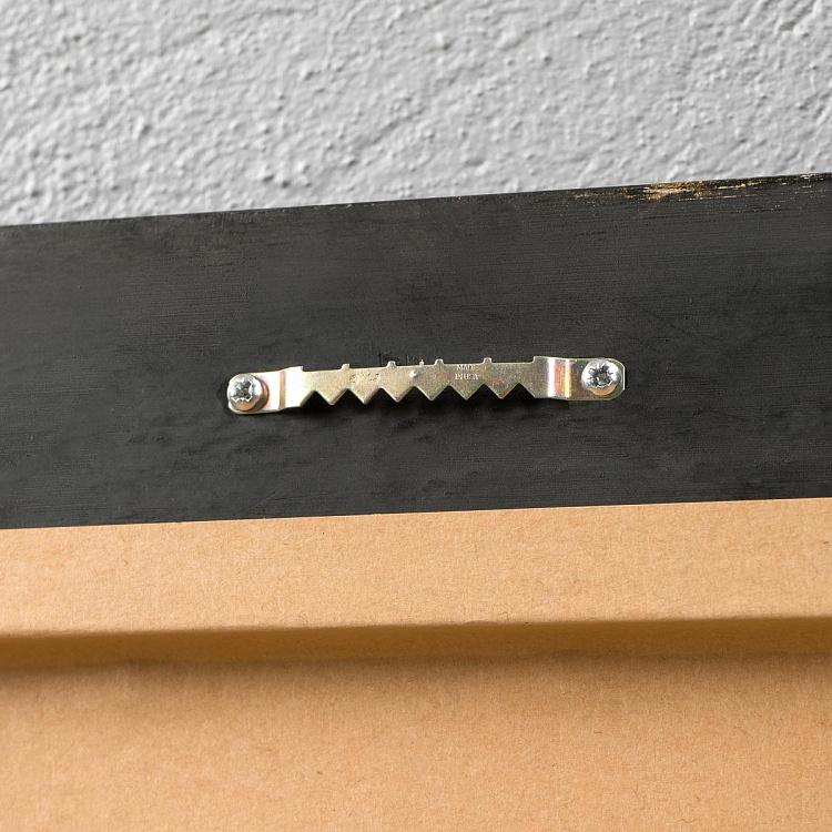 Винтажная картина-принт в чёрной с золотом раме Старинные карты Рим, Италия, 1883  Vintage Maps Rome, Italy, 1883, MP1 Frame