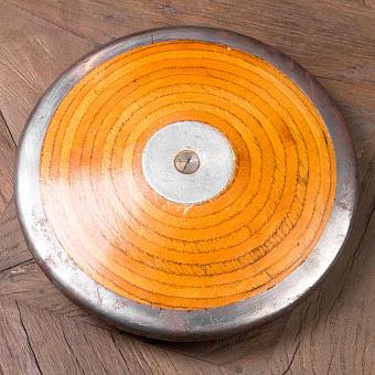 Vintage Wooden Athletics Discus 1