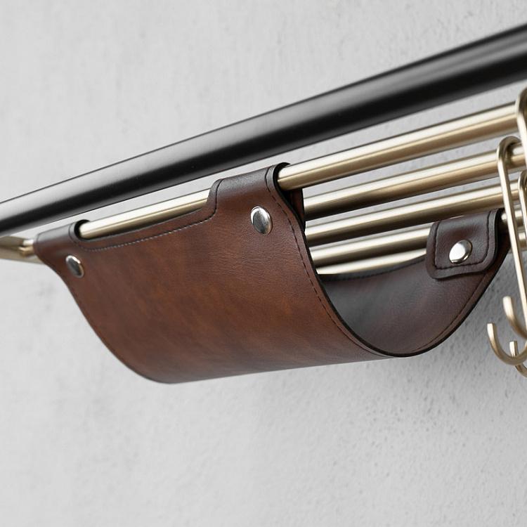 Чёрная напольная вешалка для одежды Лин Он Ми Lean On Me Clothes Rack Black