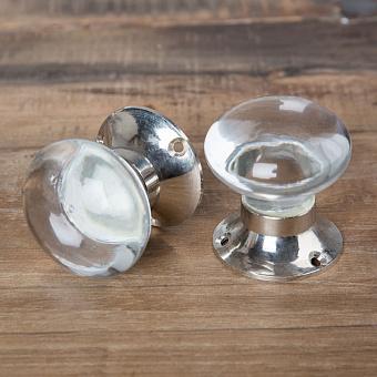 Cristal Ball Swivel Door Knob