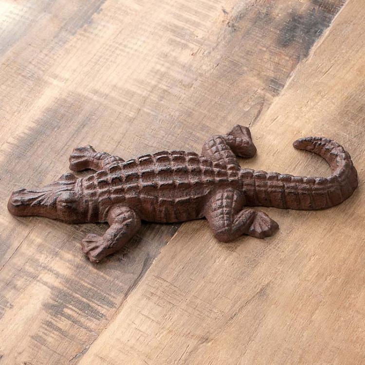 Чугунная статуэтка Крокодил Crocodile In Cast Iron