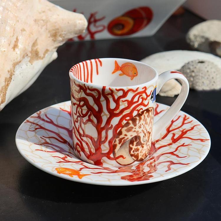 Кофейная пара Море Mare Coffee Cup And Saucer