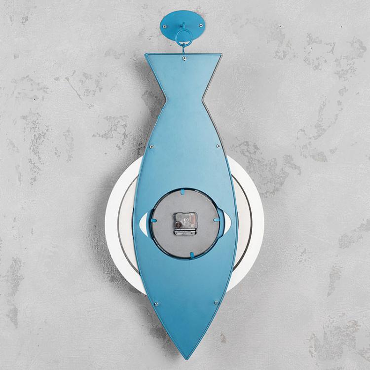 Настенные часы с календарем Рыба Fish Clock And Calendar