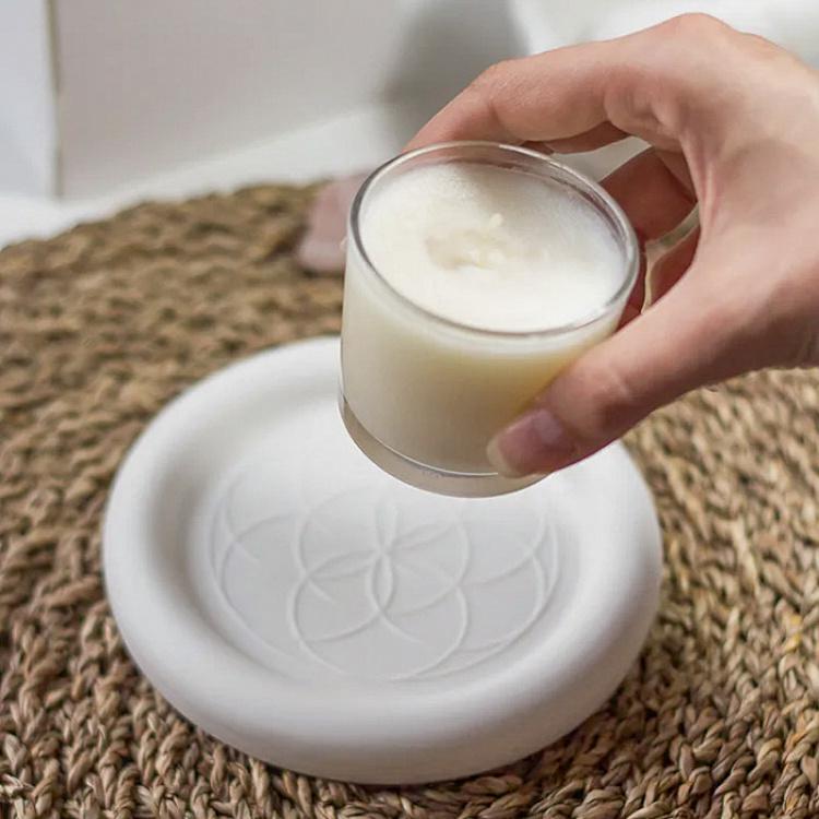 Подсвечник Цветок жизни Flower Of Life Candlestick