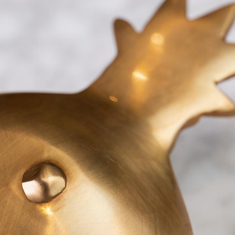 Подставка для мелочей и украшений золотого цвета Ананас Trinket Tray Golden Pineapple