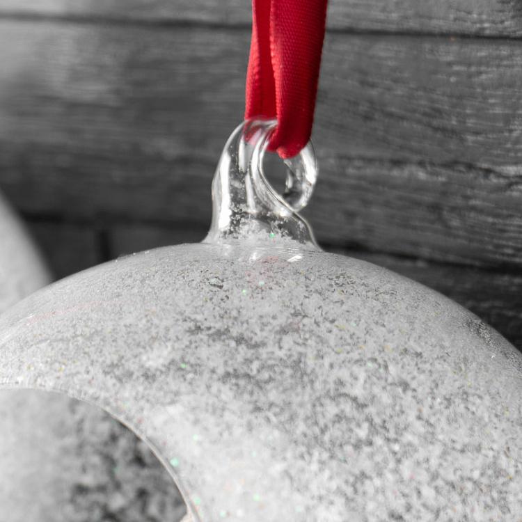 Набор из трёх ёлочных шаров Рождественские фигурки Set Of 3 Xmas Figurines 10 cm