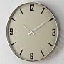 Настенные часы Grey Background Modern Wall Clock