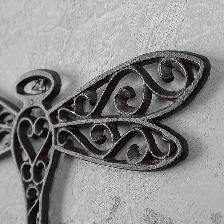 Настенное металлическое украшение Ажурная стрекоза Libellule Murale Metal Ajoure