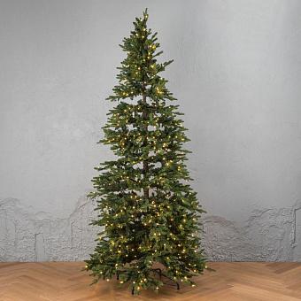 Green Spruce With Built-in LED Garland 780 Bulbs 250 cm