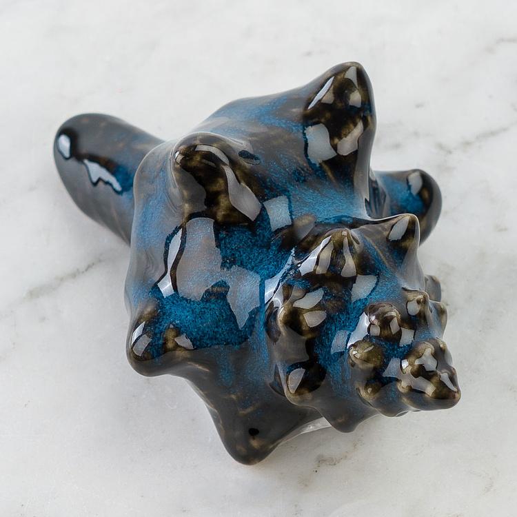 Статуэтка Синяя ракушка, S Decoration Shell Blue Small