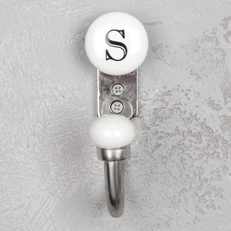 Крючок с буквой S Alphabet Hook S