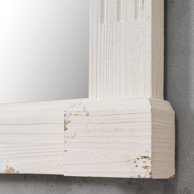 Зеркало Лили Lily Antique Floor Mirror White