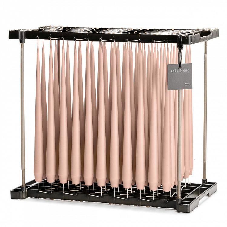 Парафиновая свеча конусная матовая Taper Candle Matt