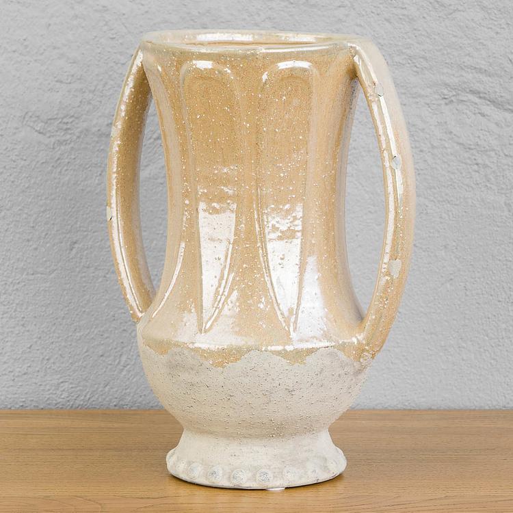 Керамическая ваза с текущей оливковой глазурью Flowing Olive Glaze Ceramic Vase
