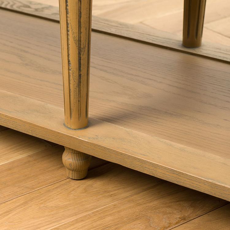 Скамейка Жан-Пьер, светлые ножки Jean-Pierre Ottoman, Oak Brown