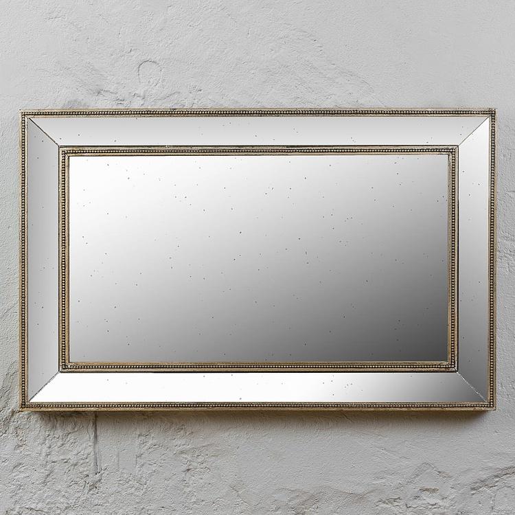 Настенное зеркало Гламур в винтажном стиле Vintage Glamour Rectangular Mirror