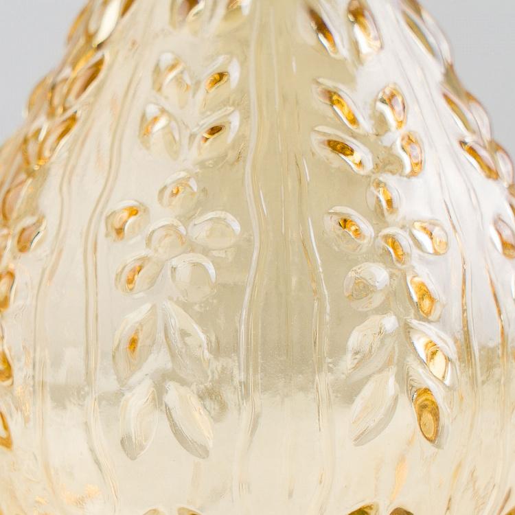 Янтарная мини-ваза Вьюнок Liseron Vase Amber Small