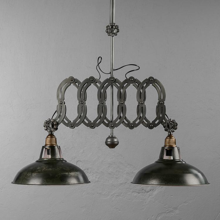 Подвесной раздвижной светильник Айзен Индастриал Eisen Industrial Sliding Ceiling Light