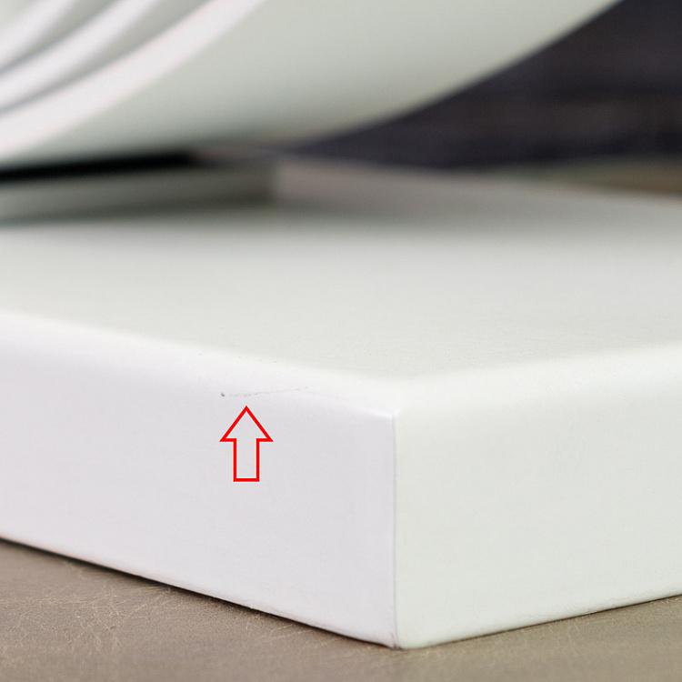 Настольная лампа Петля из белого железа дисконт L1 Loop Table Lamp Iron White discount