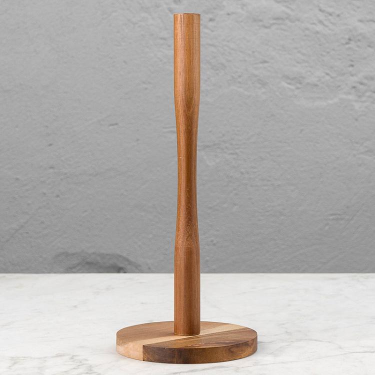 Деревянная подставка для бумажных полотенец Органик Organic Paper Towel Holder