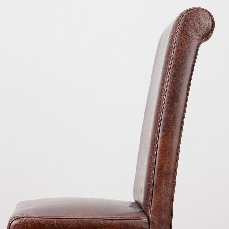 Стул Ролбак, тёмные ножки Rollback Dining Chair, Antique Wood