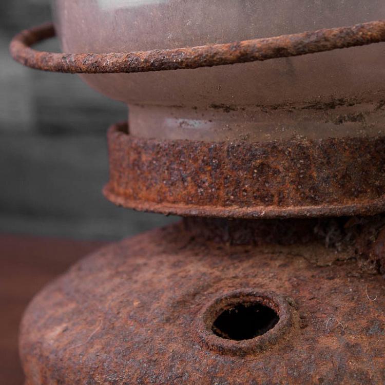 Винтажная керосиновая лампа Vintage Flask With Kerosene Lamp