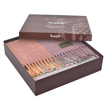 Плед Arequipa Plaid Wine Blue Yellow 120x180 cm