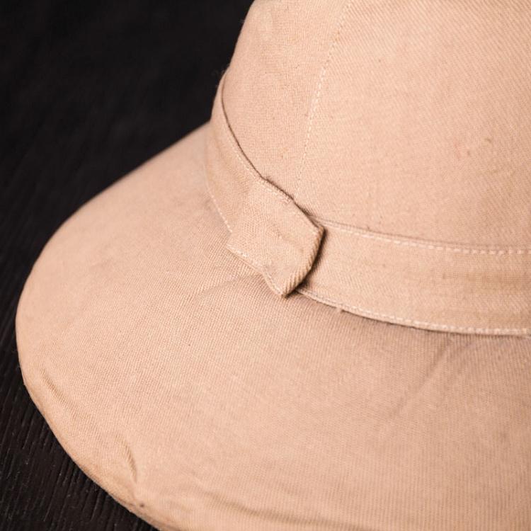 Винтажный британский головной убор из Индии Vintage Antique British Helmet From India