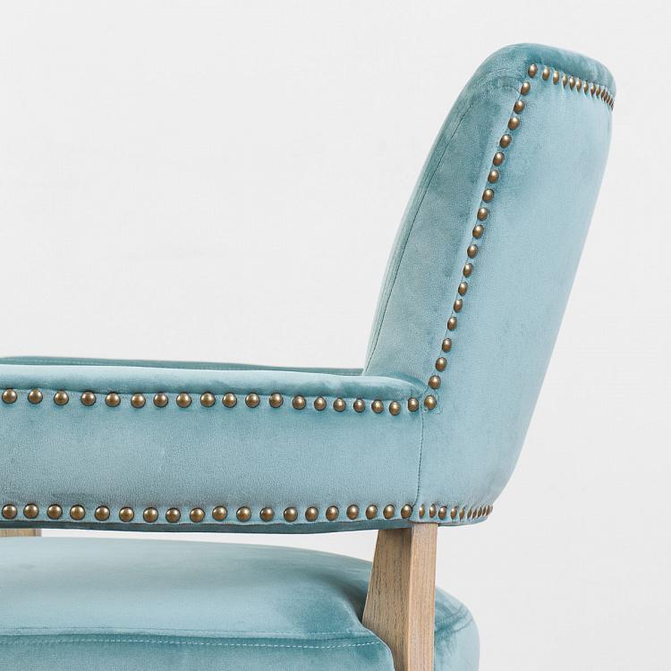 Стул Ньюпорт с подлокотниками, светлые ножки Newport Dining Chair, Oak Brown