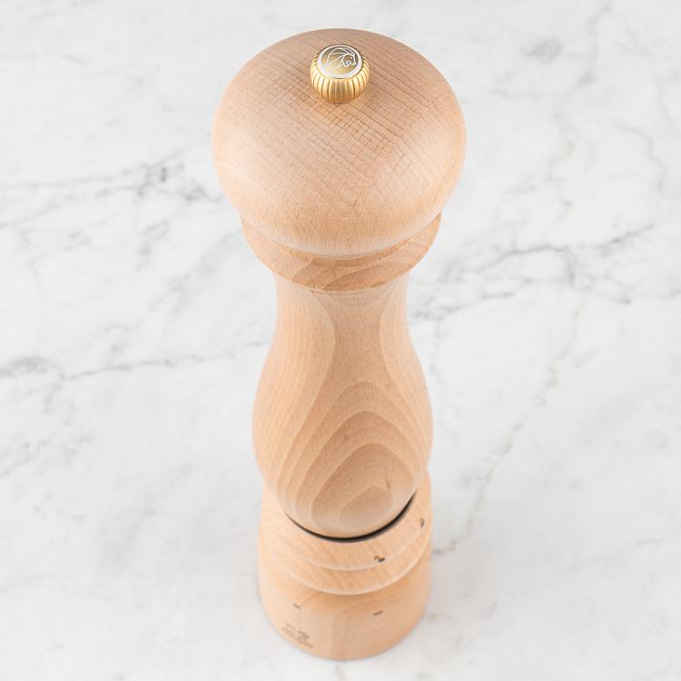 Электрическая мельница для соли Париж, светлое дерево Paris Electric Salt Mill Natural Wood