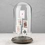 Статуэтка Glass Dome With Game Cards