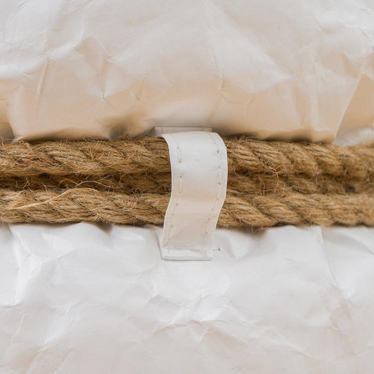 Белый пуфик Куронн Couronnes Footstool White