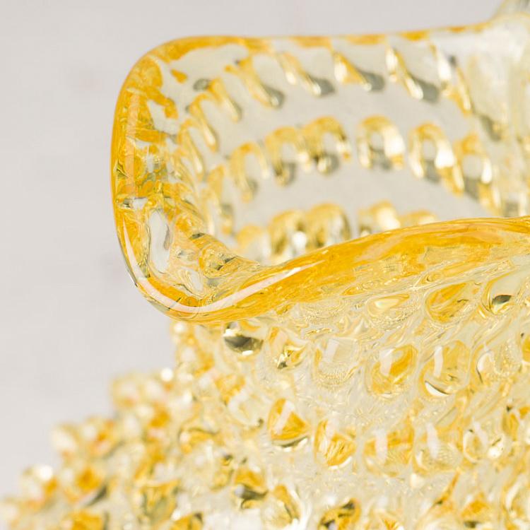 Солнечно-желтый кувшин Диамант Pitcher Hobnail Sun Yellow Large