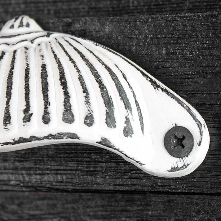 Мебельная ручка-скоба Берлин 1 белая Berlin Handle 1 White