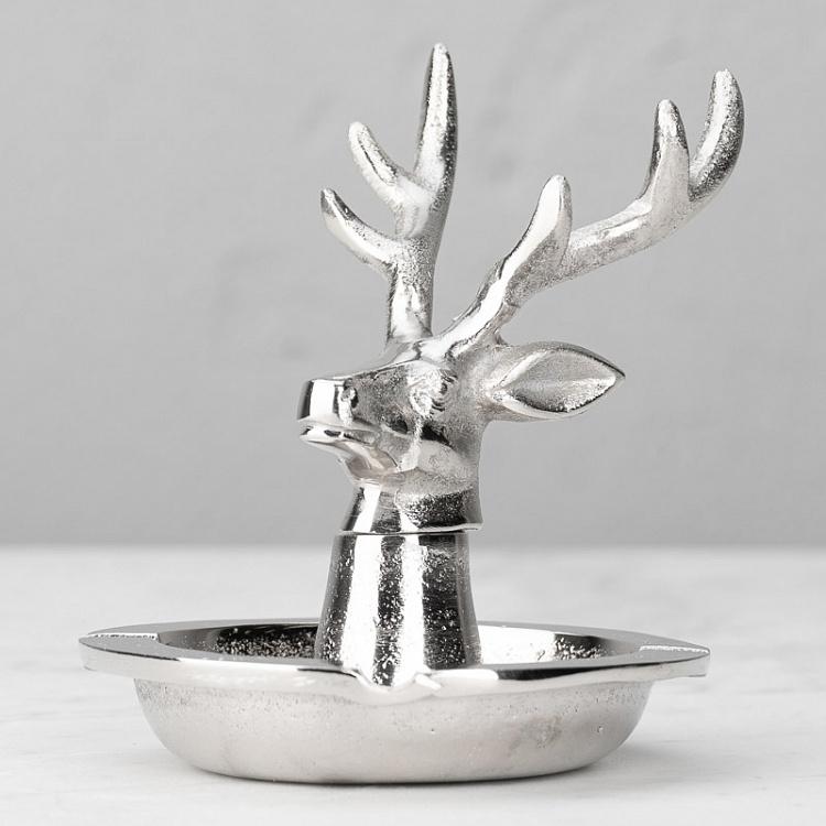 Алюминиевая пепельница с оленем Deer Aluminium Nickel Ashtray