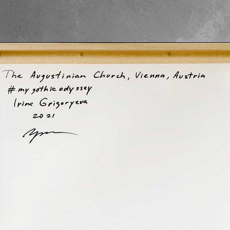 Фотография в рамке Августинская церковь Augustinian Church Photo