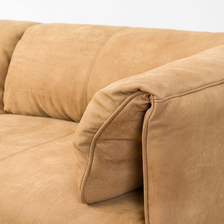 Трёхместный диван Хайвей Highway 3 Seater, Black Matt Metal RM