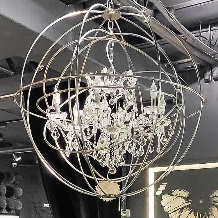 Хрустальная люстра с двойным гироскопом Gyro Crystal Chandelier Double