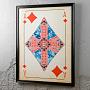 Картина-принт Cards Aces Diamonds